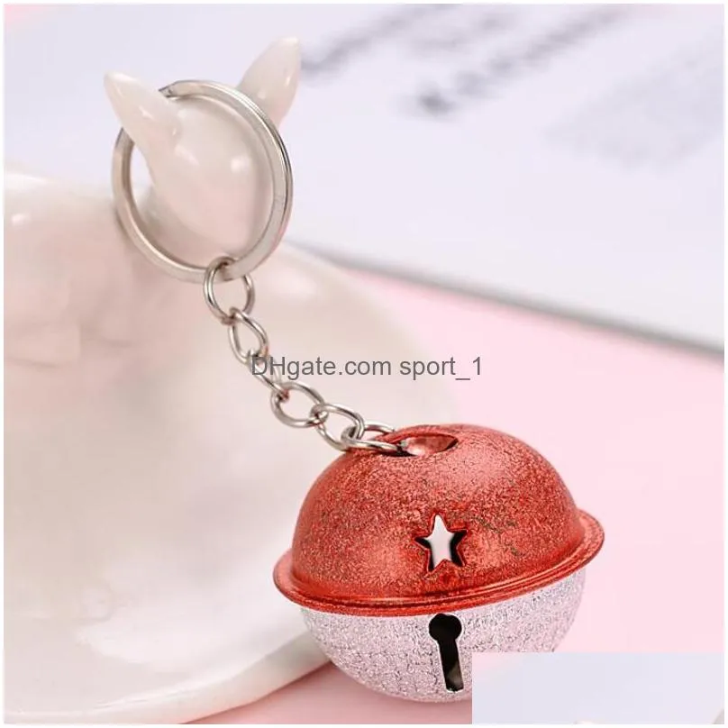 metal jingle bells for diy keychains christmas tree decor crafts accessories ornaments bag pendant keyring