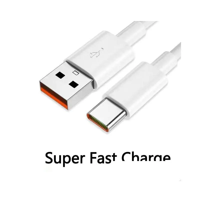 7a 100w typec usb cable superfast charge cable for  mate 40 30 xiaomi samsung fast charging  cables data cord