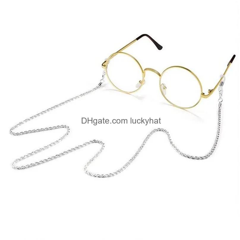 fashion glasses chain for women metal sunglasses cords eyeglass lanyard hold straps eyewear retainer