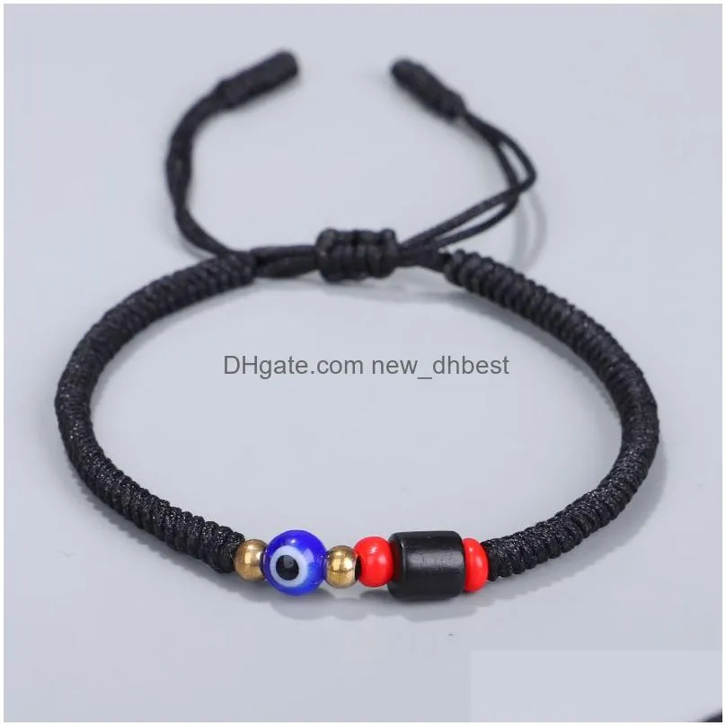 red rope tibetan buddhist bracelets love lucky mexican friendship bracelets evil blue eye bracelets for women men