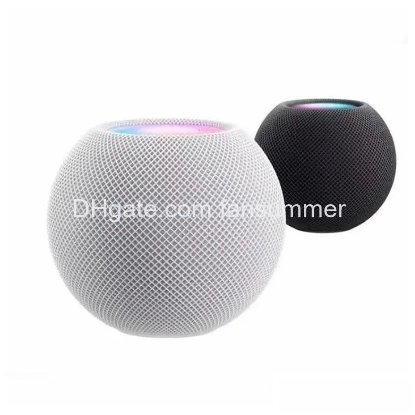 mini speakers smart speaker for homepod portable bluetooth voice assistant subwoofer hifi deep bass stereo typec wired sound drop de