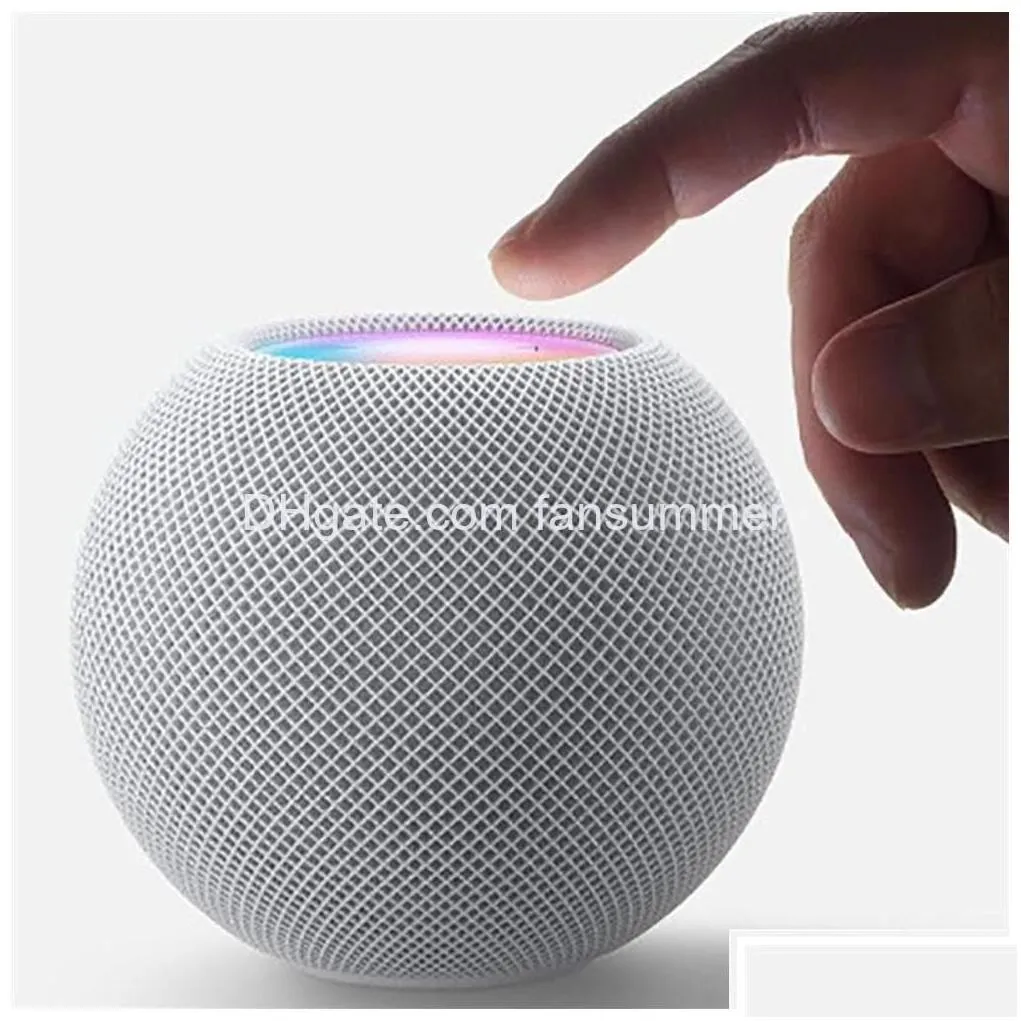 mini speakers smart speaker for homepod portable bluetooth voice assistant subwoofer hifi deep bass stereo typec wired sound drop de