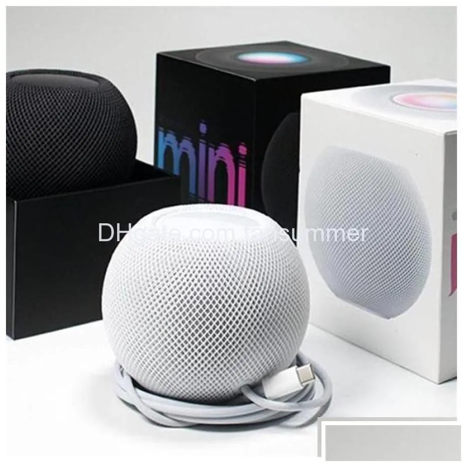 mini speakers smart speaker for homepod portable bluetooth voice assistant subwoofer hifi deep bass stereo typec wired sound drop de