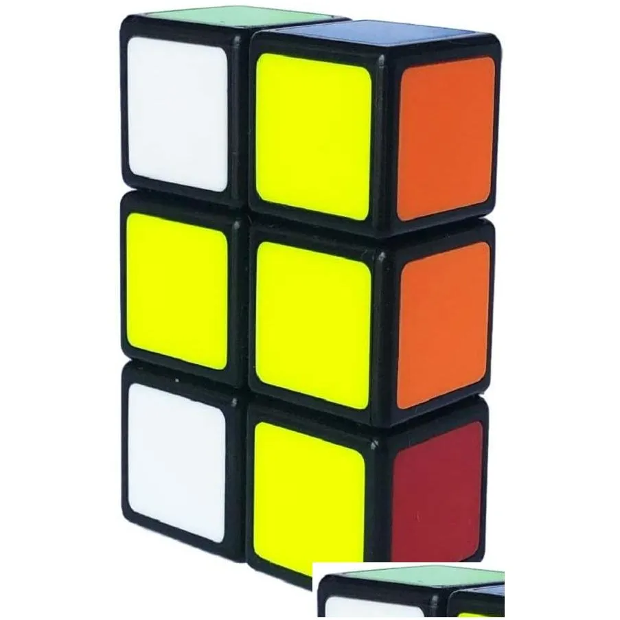 magic cubes 1x2x3 cube toys bright black base toy speed puzzle intelligent game