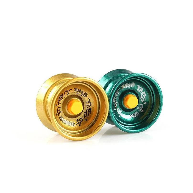 alloy aluminum yoyo toys for kids beginners yoyo string metal yoyo balls bearing for pro tricks novelty gag toys