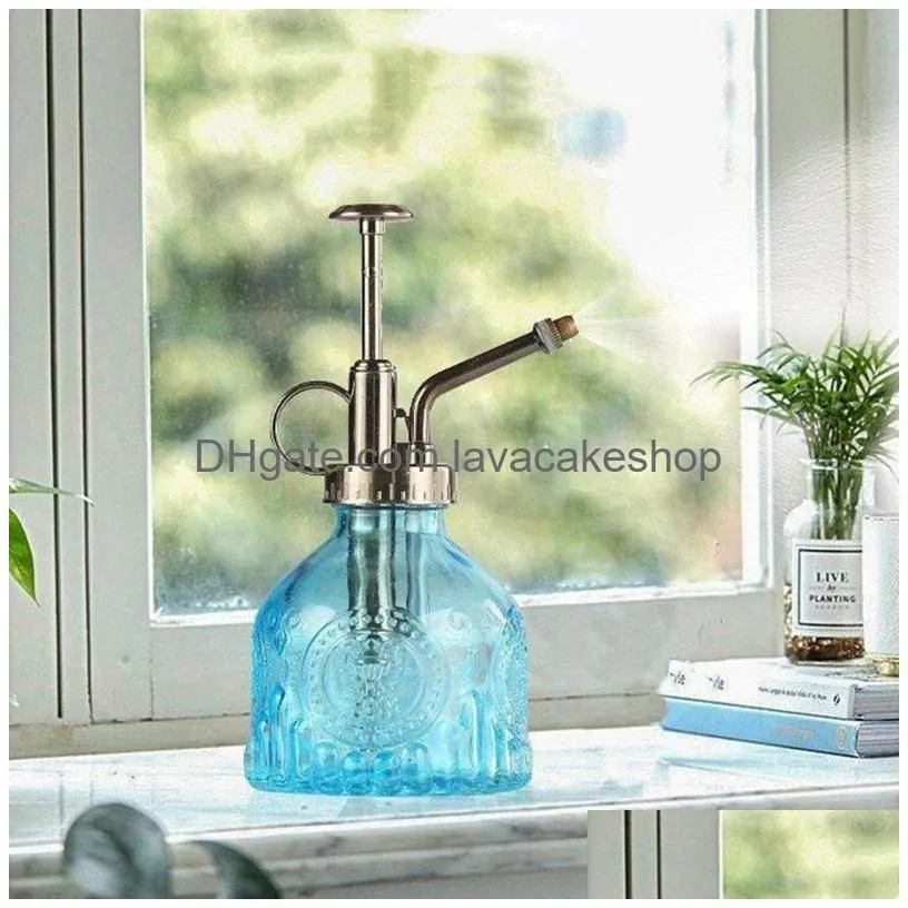 plant mister glass watering spray bottle watering can retro highatomization nozzle sealed leakproof for garden plants flower1