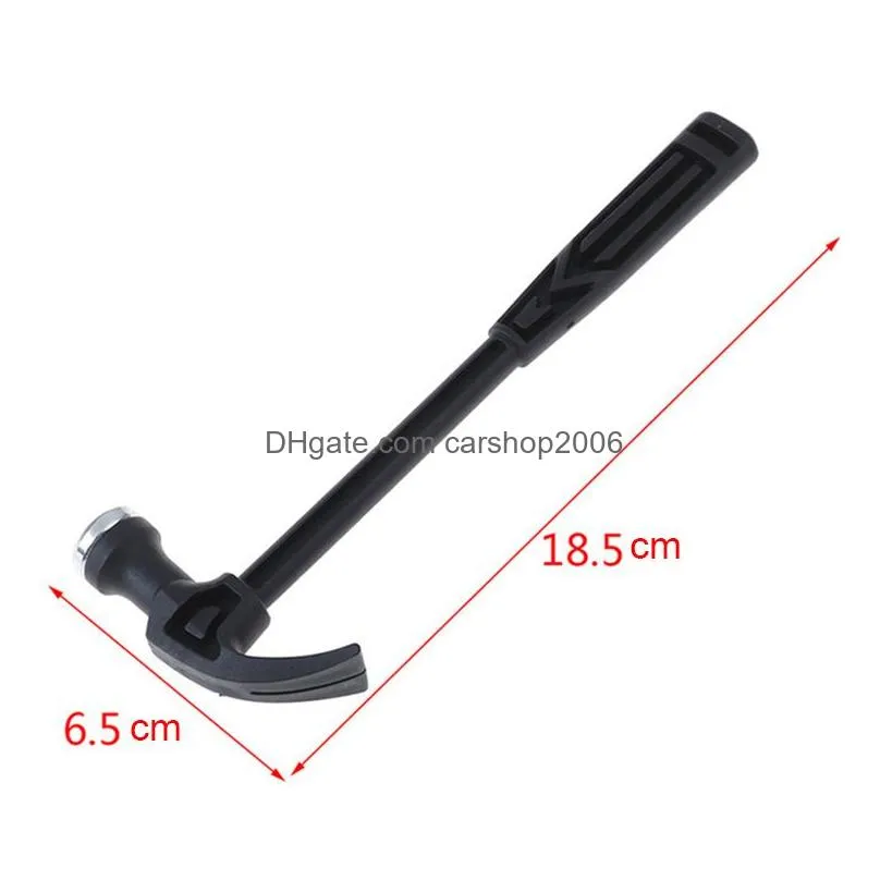 mini claw hammer household hand tool multifunctional portable seamless nail iron hammer 18.5cm
