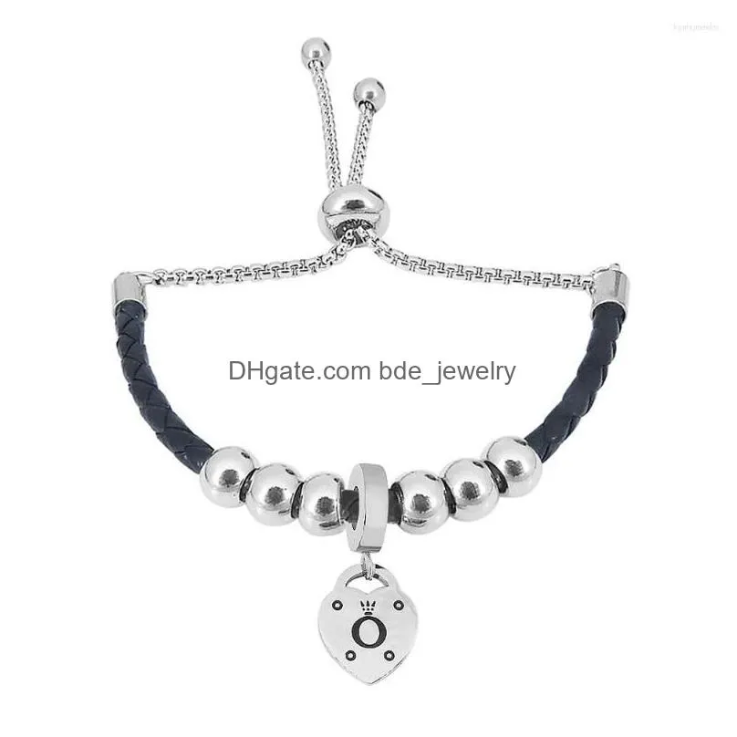 charm bracelets summer fashion jewelry lock key leather brand womens bracelet handmade puleras drop