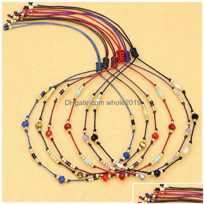 strand vintage selling miyuki woven bracelet handmade fashion color adjustable waterproof