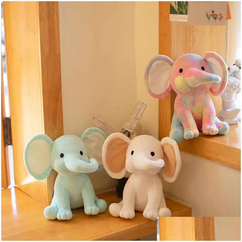 party event favors elephant stuffed plush doll 25cm baby girl boys birthday adorable gifts