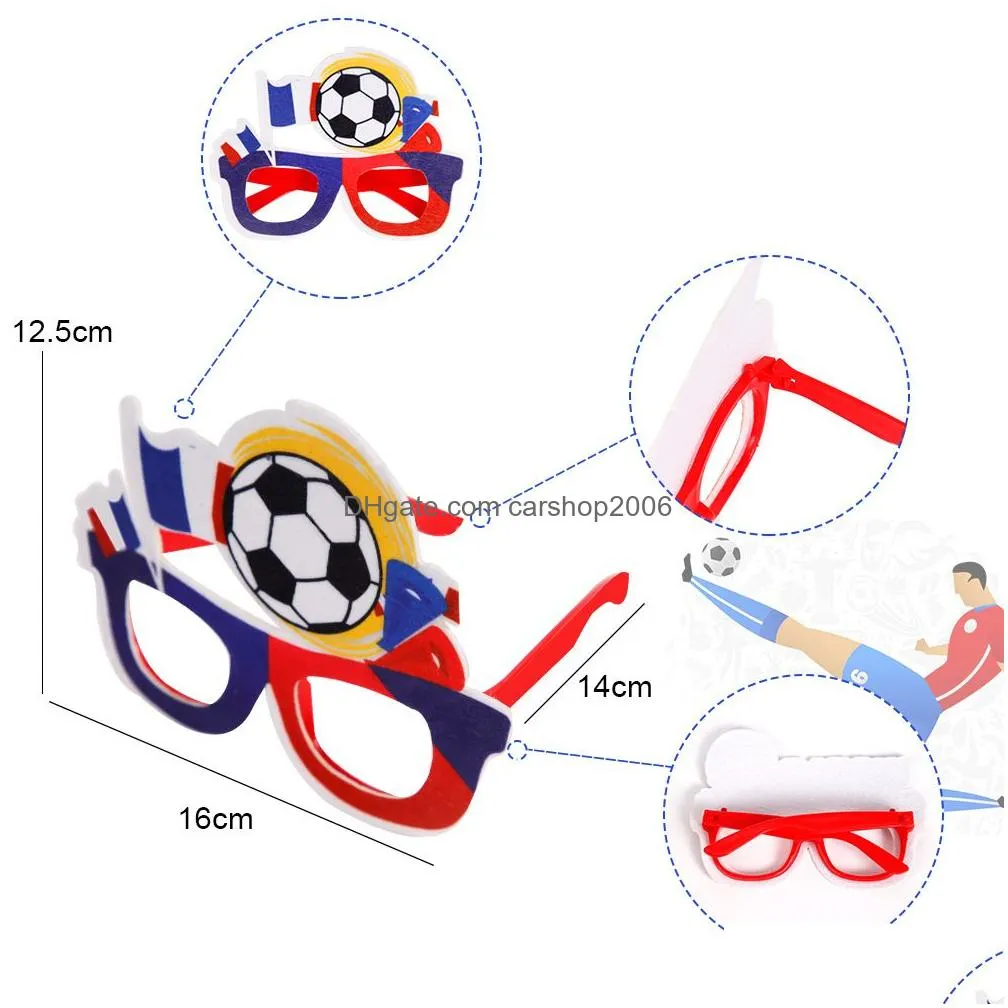 glasses football party decoration glasses props souvenirs gifts