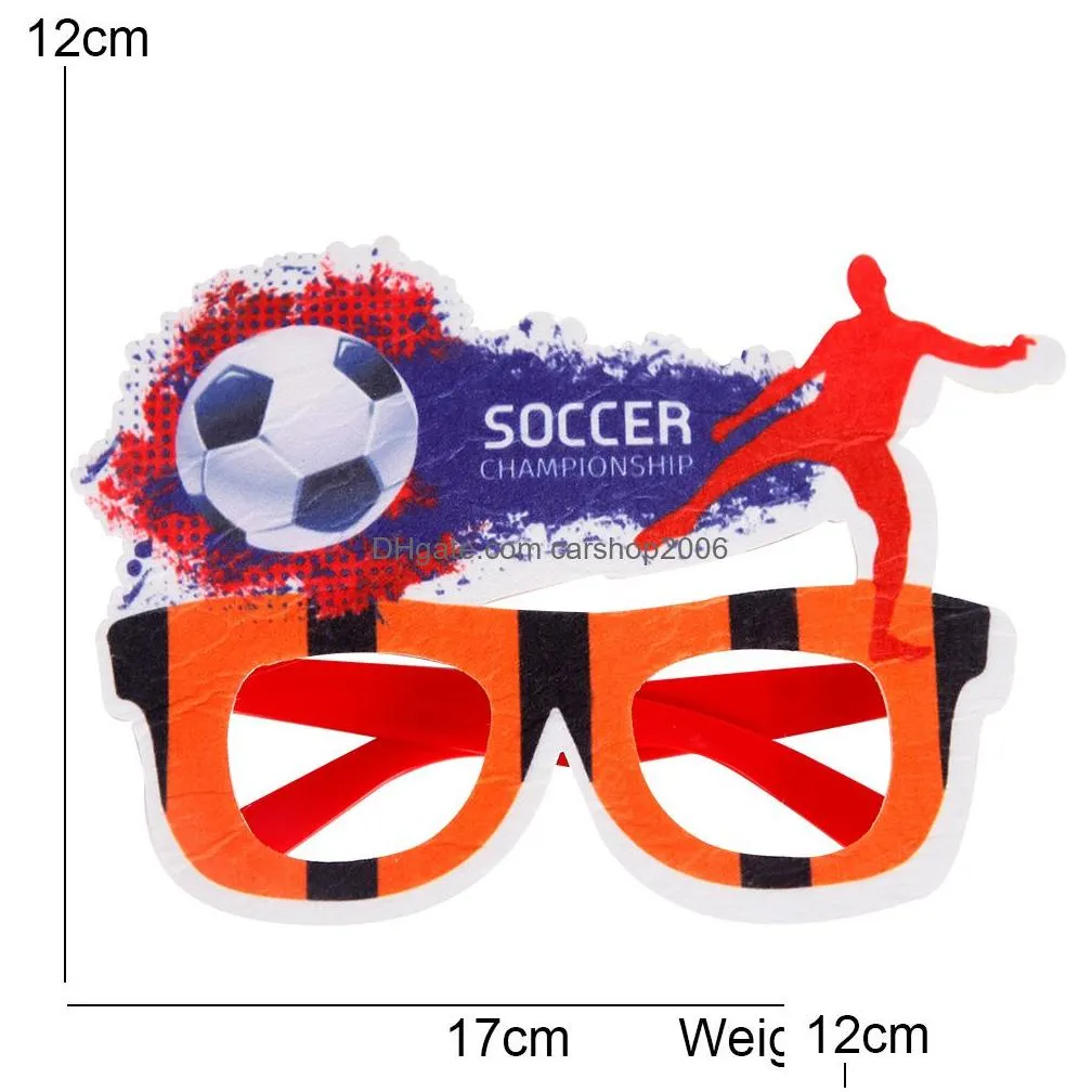 glasses football party decoration glasses props souvenirs gifts