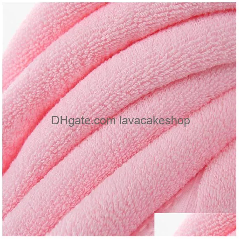 towel solid color bath cotton thickening soft absorbent household towels adult korean version of the wash