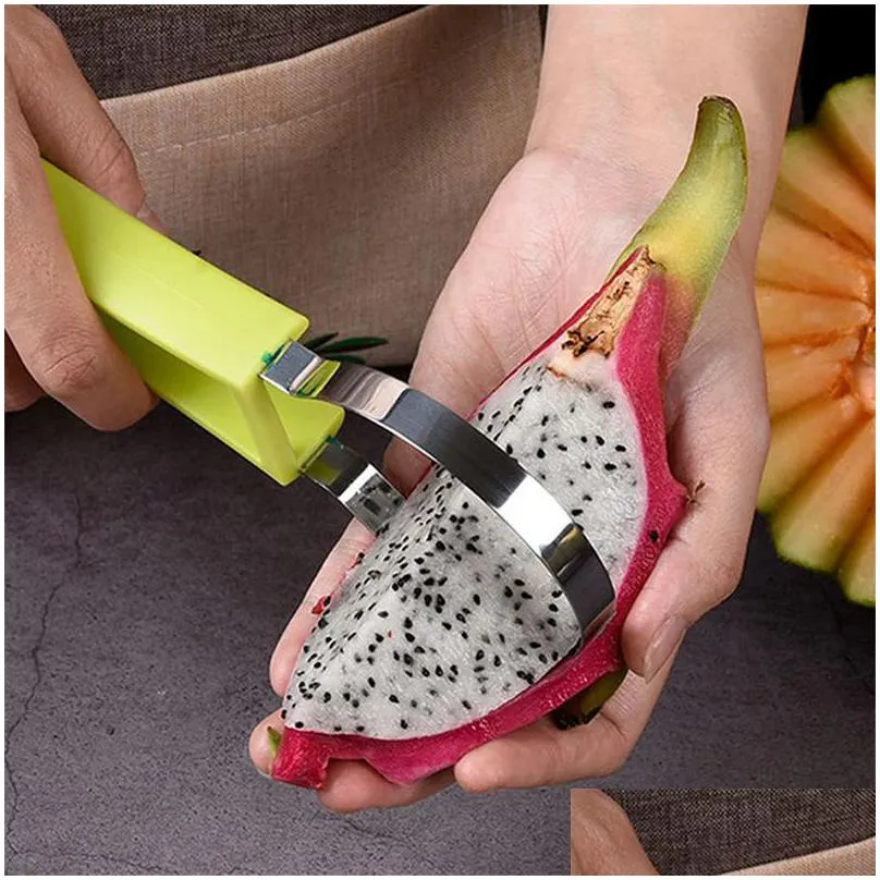 4 in1 melon cutter scoop fruit vegetable tools carving knife fruit cutter dig pulp separator kitchen gadgets accessory