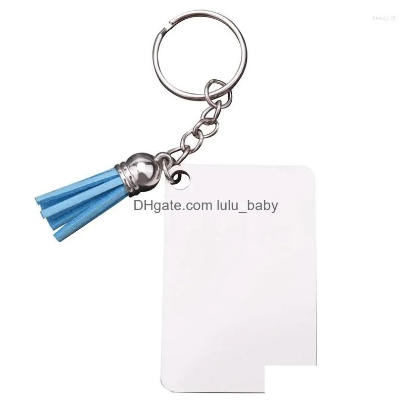 keychains sublimation keychain blanks bulk 120pcs set with rectangle for diy crafting