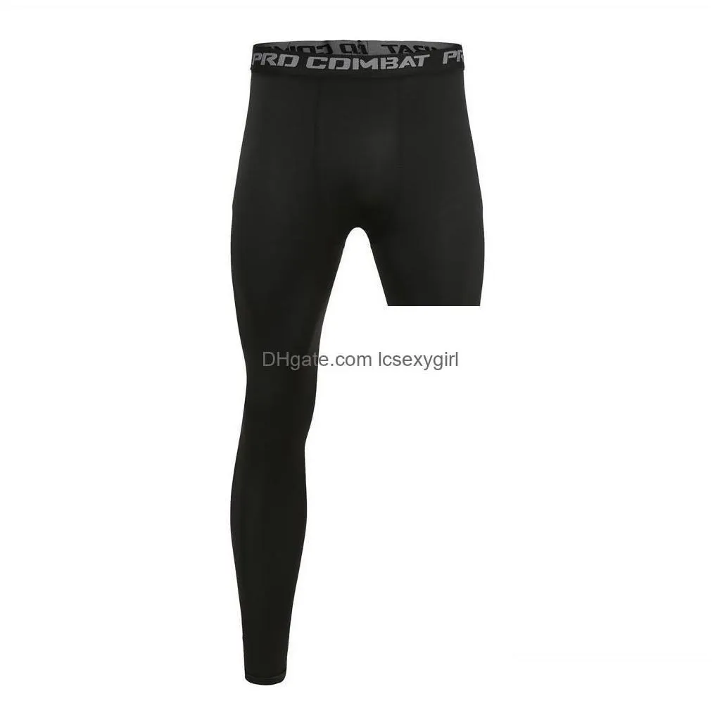 mens pants mens men base layer exercise trousers compression running tight sport cropped one leg leggings basketball football yoga