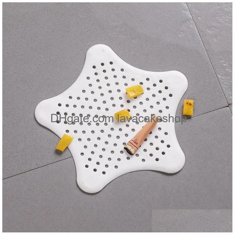 stars drain filter screen sieve strainers outfall kitchen sink anti blocking tools filtered net sewer pool bathroom hair colanders 0 53ax