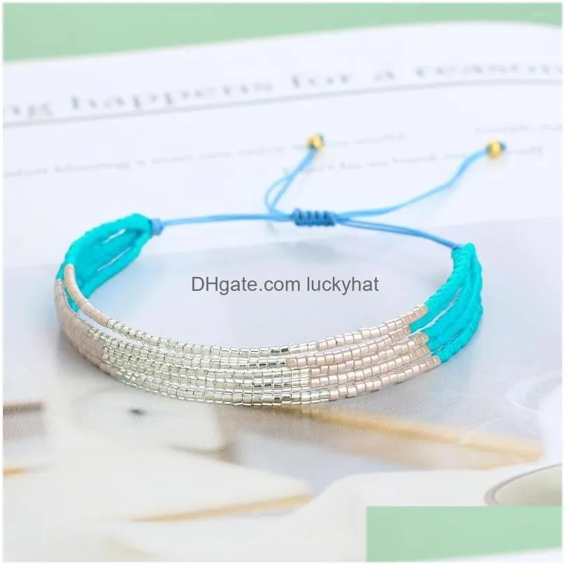 strand kelitch women bracelets miyuki multilayered wrap beaded handmade charm fashion couple bangle girls friendship jewelry