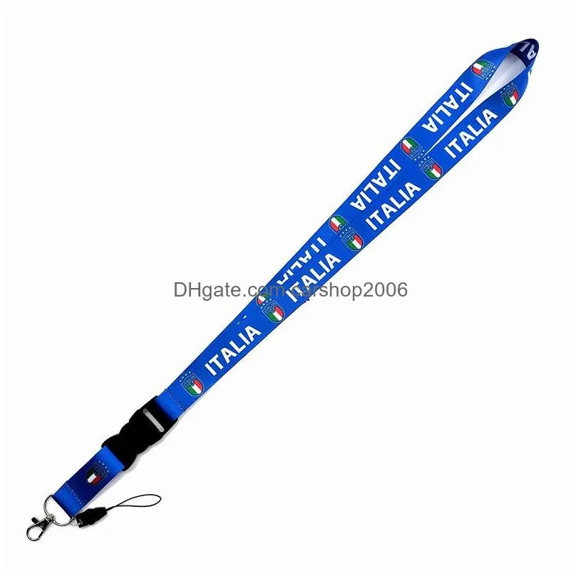 football team mobile phone lanyard party favor id cards strap keychain