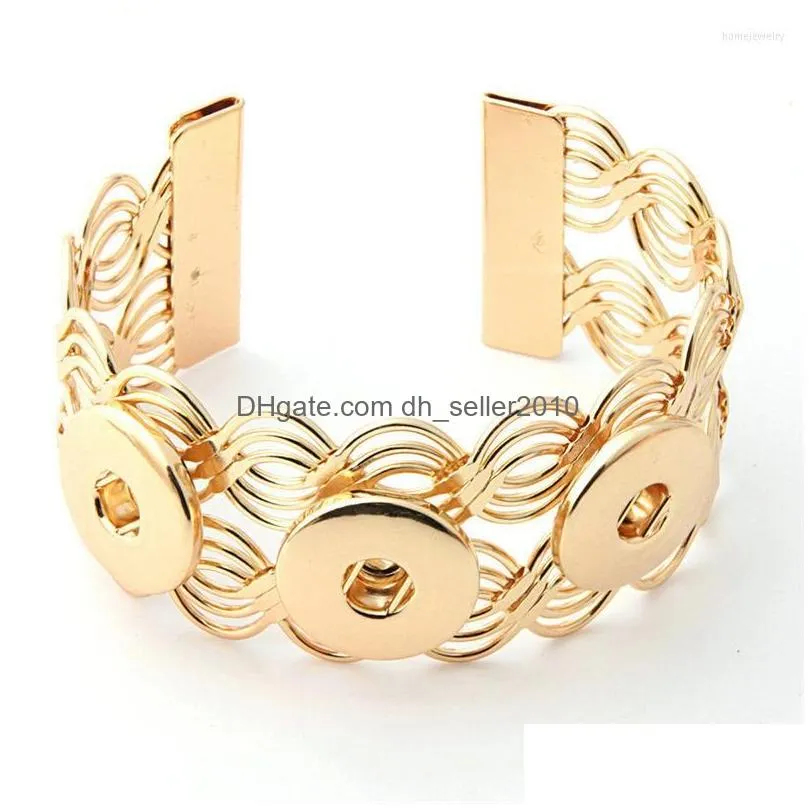 charm bracelets button bracelet for dye sublimation fashion jewelry transfer printing customized consumables factory price 88598