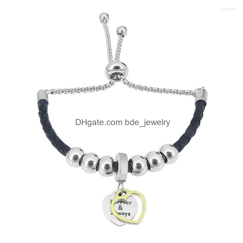 charm bracelets summer fashion jewelry lock key leather brand womens bracelet handmade puleras drop