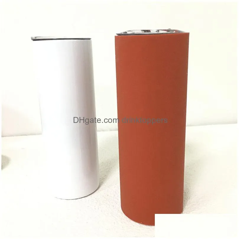 supply silicone sublimation shrink wraps for 20oz thermal transfer coating skinny straight tumbler