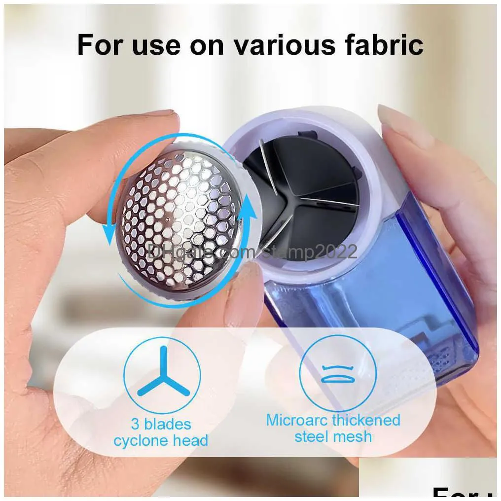  portable electric pellets lint remover for clothing hair ball trimmer fuzz clothes sweater shaver cut machine spools removal
