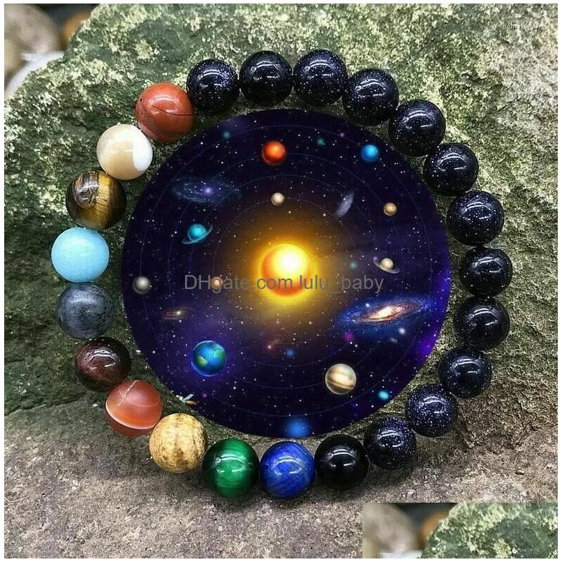 Natural stone online galaxy bracelet