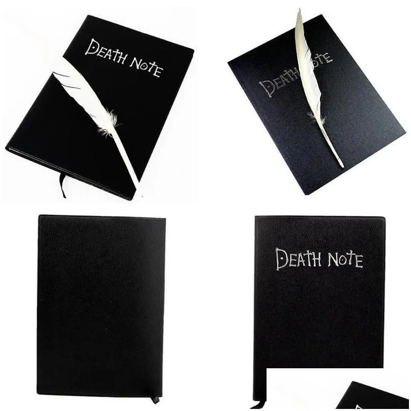 role playing big dead note writing journal notebook book death cute diary cartoon ryuk2021 plan anime theme fashion q6w6 notepads