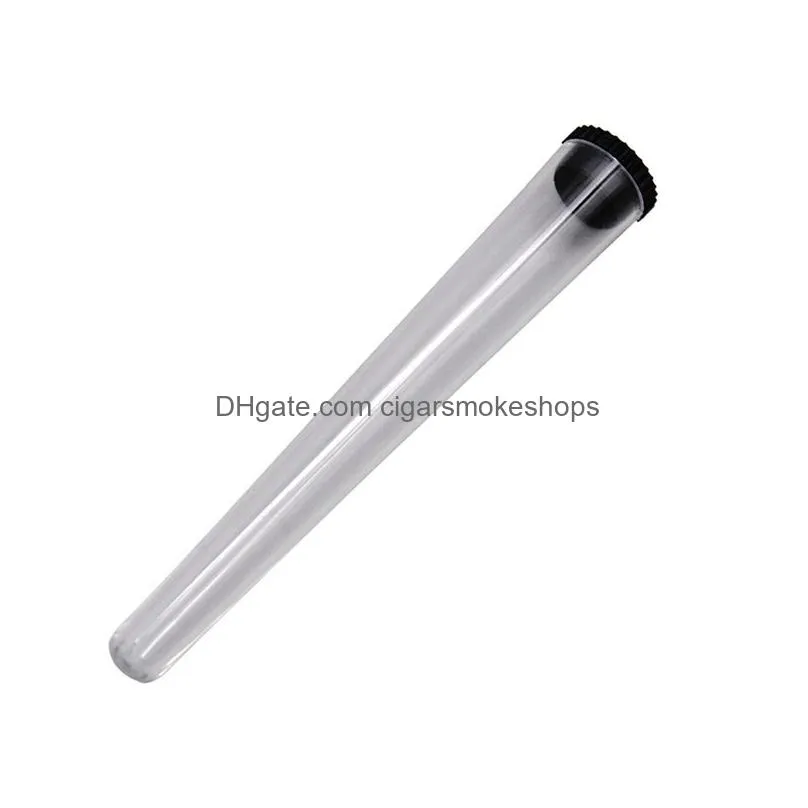 115mm smoking tube doob waterproof airtight smell proof herb container storage pill case tobacco box rolling cone tubes