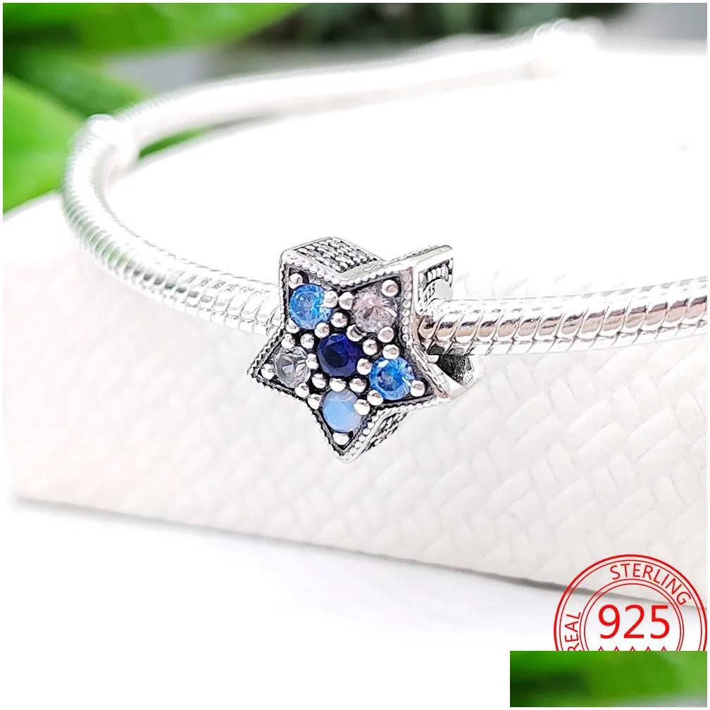  100 925 sterling silver travel astronaut crescent galaxy charm bracelet for pandora fashion charm diy high jewelry