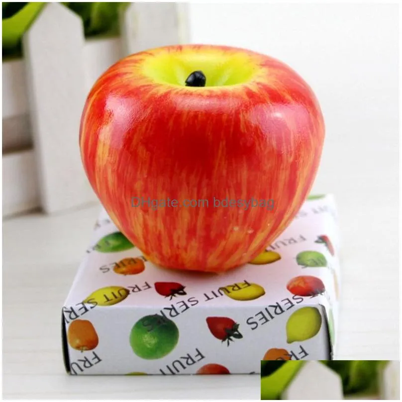  shaped fruit candles fruit fragrant candle romantic home party wedding birthday party decoration candles valentine gift