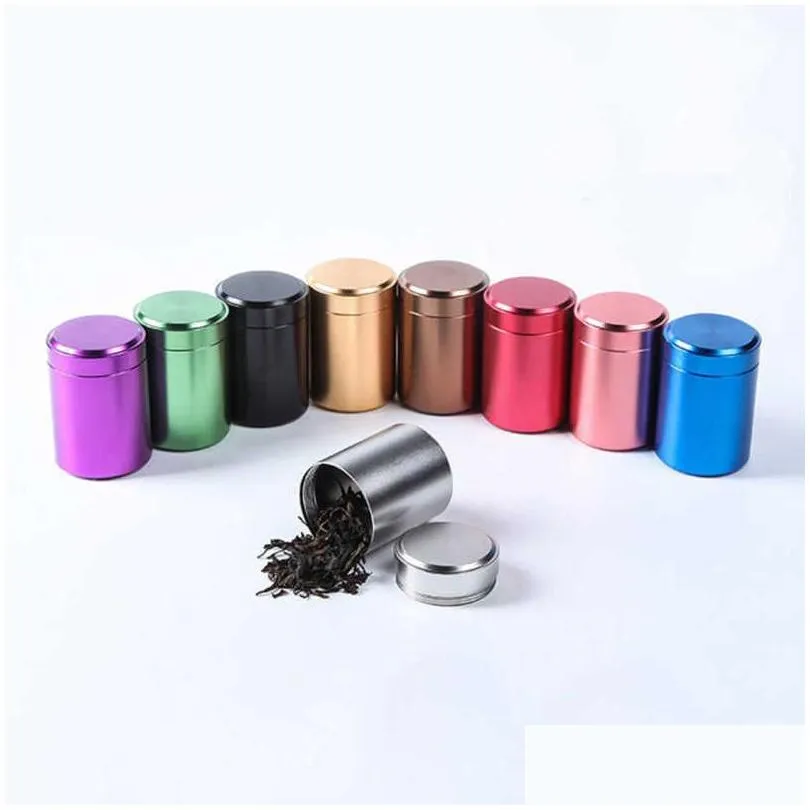 airtight smell proof container aluminum colorful stash tea jar sealed can pretty ceramic smoking pipe herb grinder