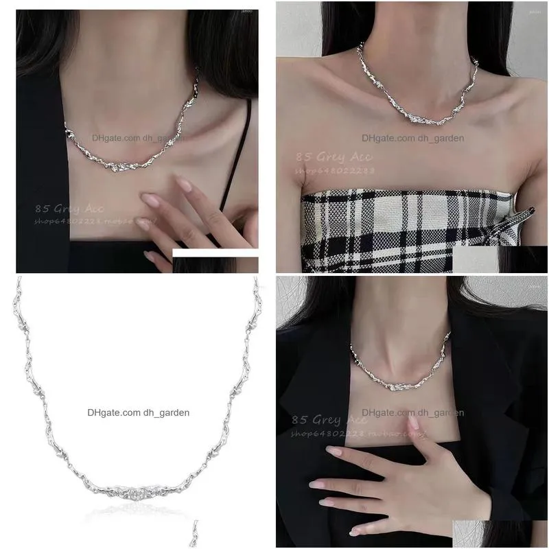 choker europe and the united states color does not fade hoodie necklace female ins hip hop sweet cool sweater chain collarbone chai