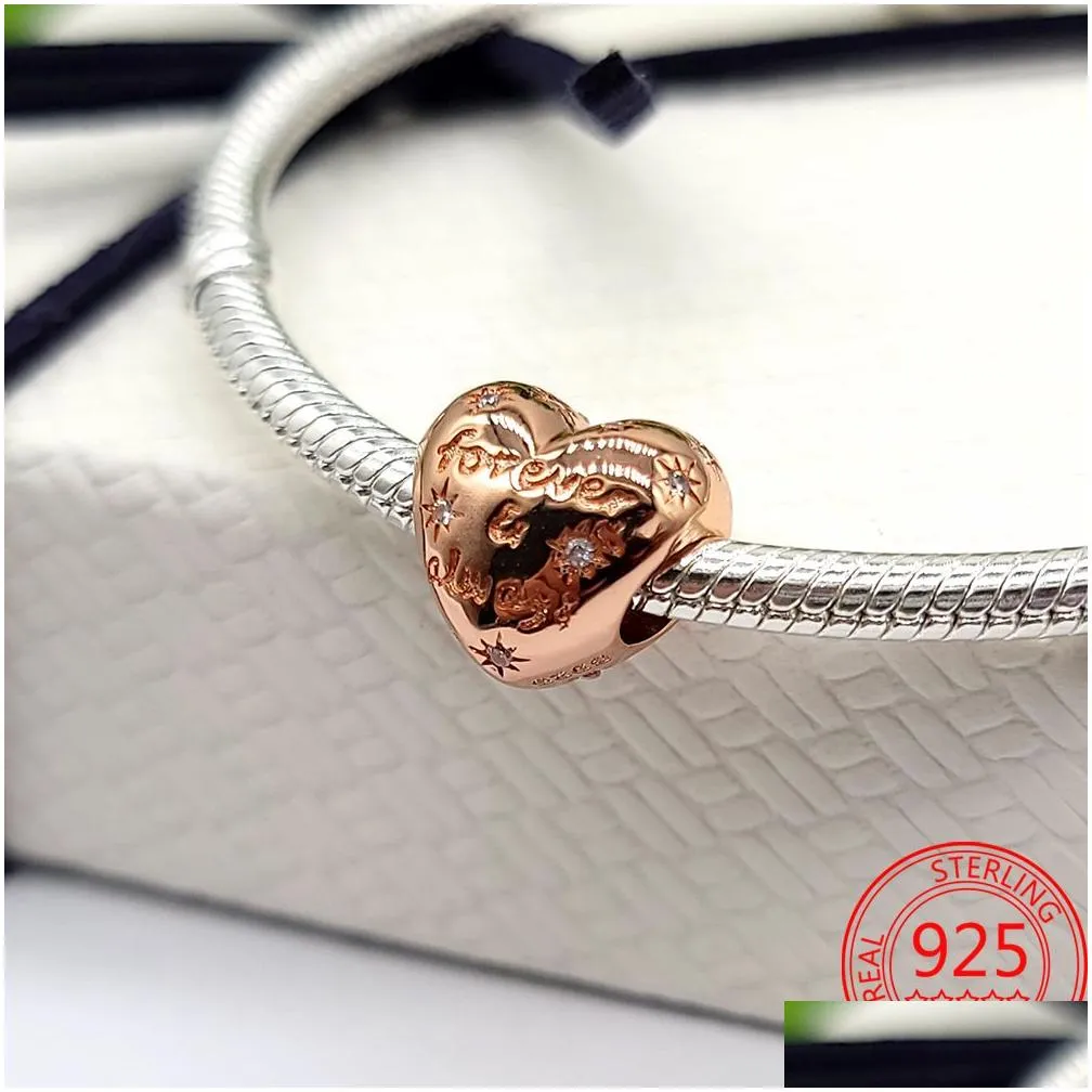 the 925 sterling silver silver enamel romantic love beaded pendant is perfect for  bracelets diy valentines day
