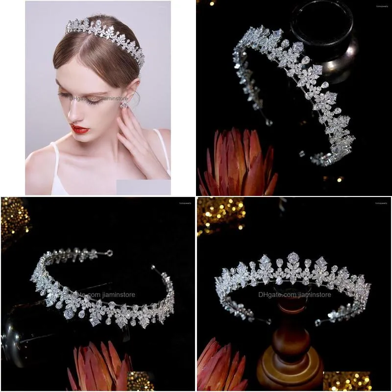hair clips asnora fashion accessories diademas wedding for women crown bridal headwear tiaras dress jewelry