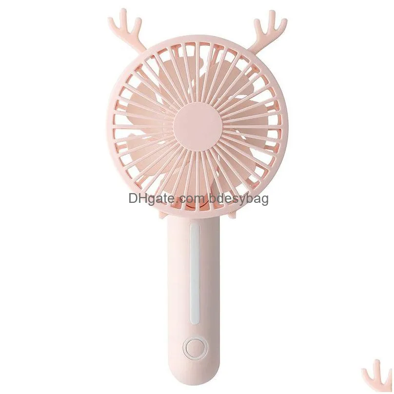 mini handheld folding fan usb charging cool removable rotating handheld fan summer outdoor pocket hold fans