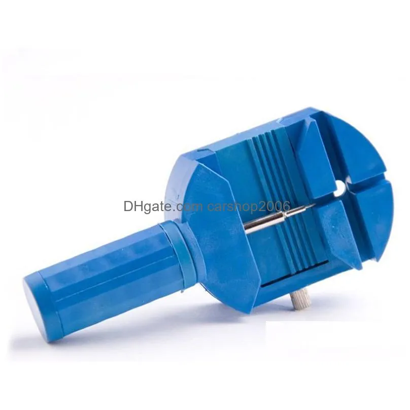 wholesalewatch band link pin remover strap adjuster opener repair watchmaker tool with blue plastics material drop wholesale