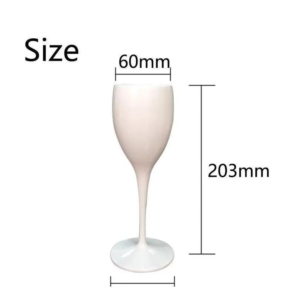 moet cup acrylic unbreakable champagnes wineglasses 175ml plastic party wedding decoration drinkware cups champagne glass moetchandon wine