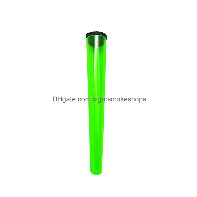 115mm smoking tube doob waterproof airtight smell proof herb container storage pill case tobacco box rolling cone tubes