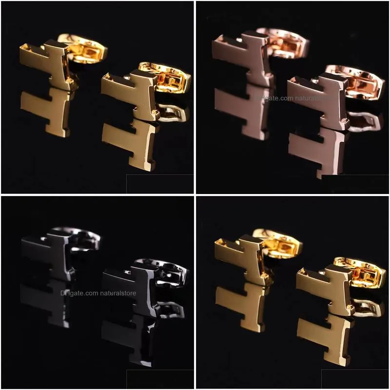 luxury designer cuff links classic french cufflinks for men