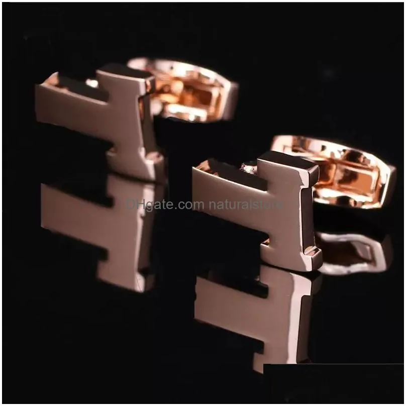 luxury designer cuff links classic french cufflinks for men