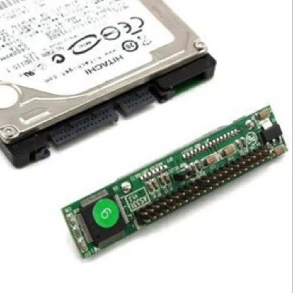 2.5 Inch HDD SSD Serial ATA 7+15P Female to 44 Pin Male PATA IDE Port Adapter Card 2.5