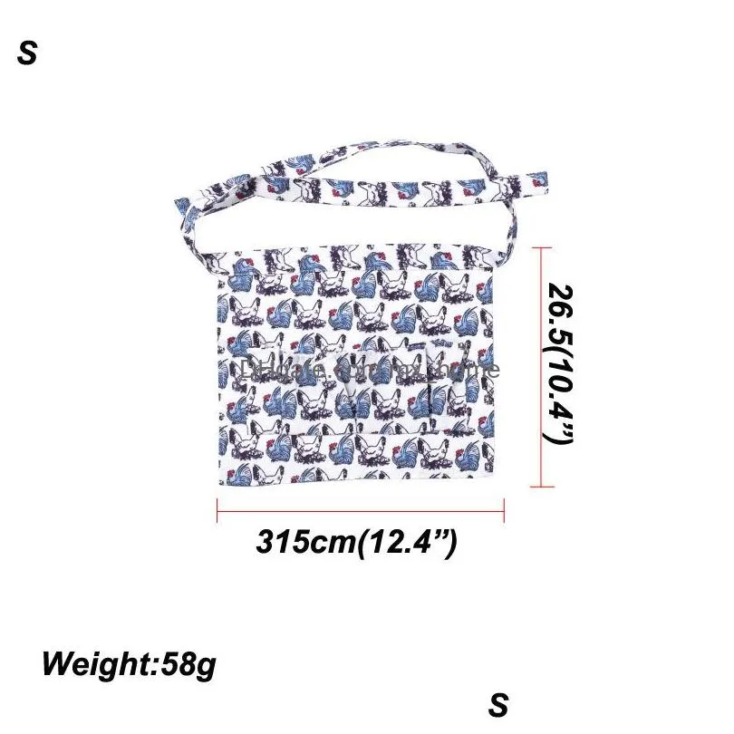 egg collecting harvest apron chicken farmer work aprons carry duck goose egg collecting apron multipocket egg shatterproof apron