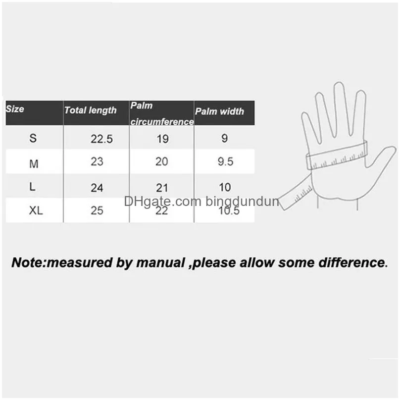 warm winter cycling glove waterproof windproof nonslip outdoor thermal gloves plus velvet men women zipper touch screen gloves vt1697