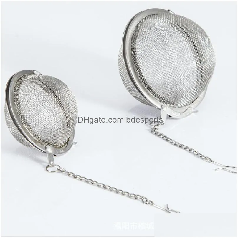 creative stainless steel tea infuser sphere mesh tea brewing device ball strainer infuser tea filter diffuser strainers kitchen tool