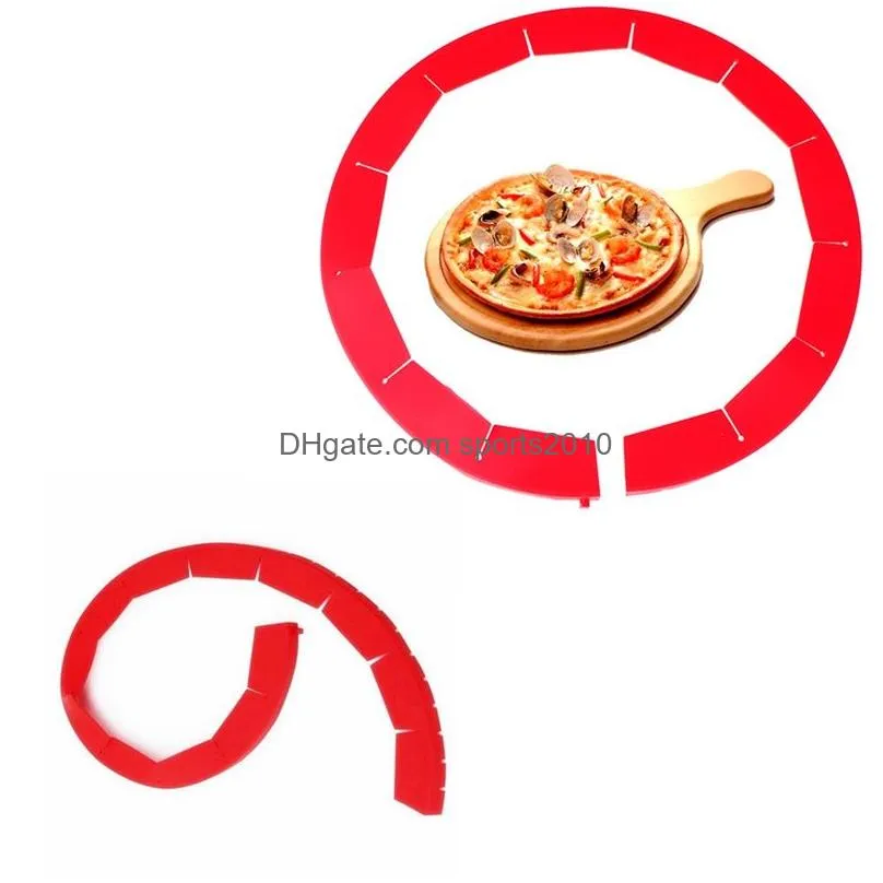 pie crust shield adjustable silicone food pizza ring edge cover pie dish crust protector shield practical kitchen baking tool vtky2128