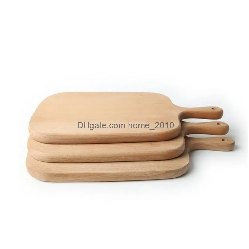 kitchen beech cutting board home chopping block cake plate serving trays wooden bread dish fruit plate sushi tray baking tool vt1581