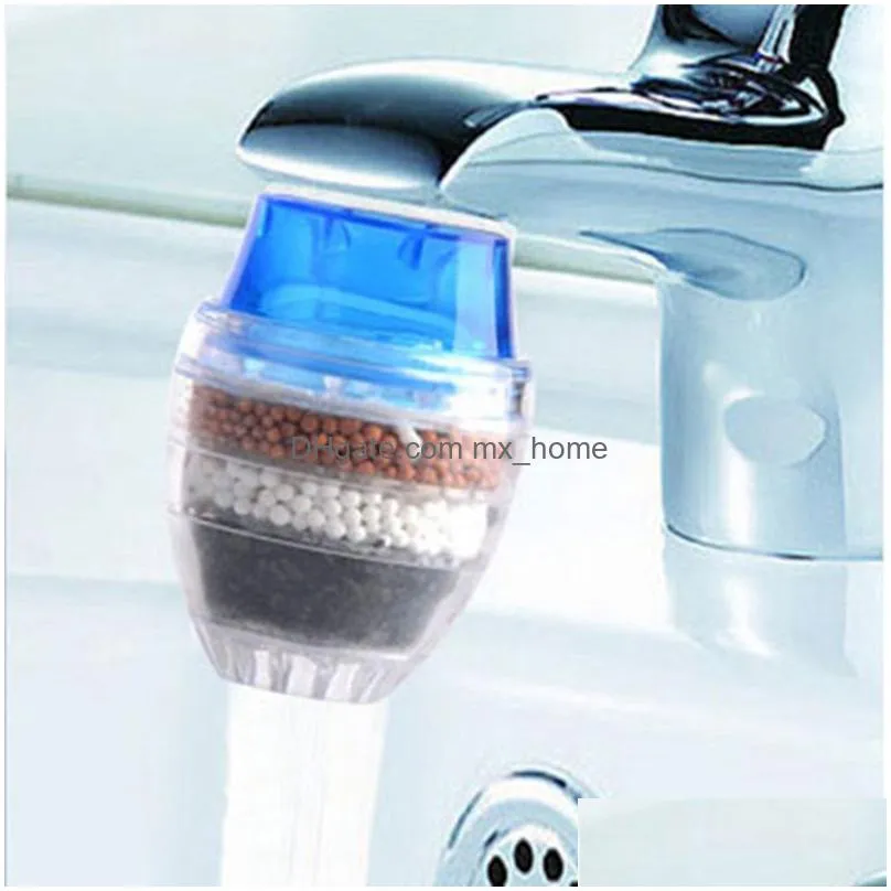 coconut carbon tap water filter household mini faucet tap water filter clean purifier filter filtration cartridge kitchen tool dbc