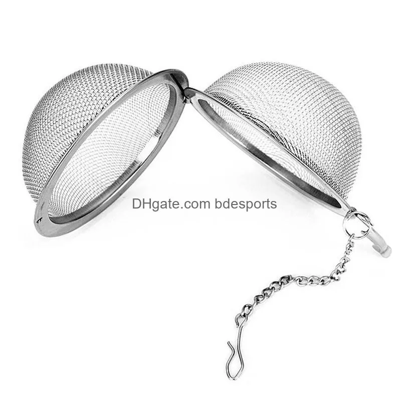 creative stainless steel tea infuser sphere mesh tea brewing device ball strainer infuser tea filter diffuser strainers kitchen tool